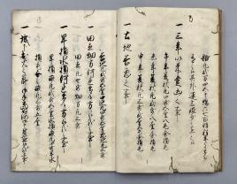 筑後久留米領御尋頭書
（ちくごくるめりょうおたずねとうしょ）
寛政元年（1789）
篠山神社蔵（有馬記念館寄託）